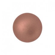 Les perles par Puca® Cabochon 14mm Copper gold mat 00030/01780